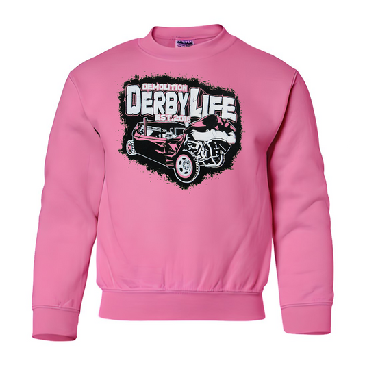 Pink Youth Pullover